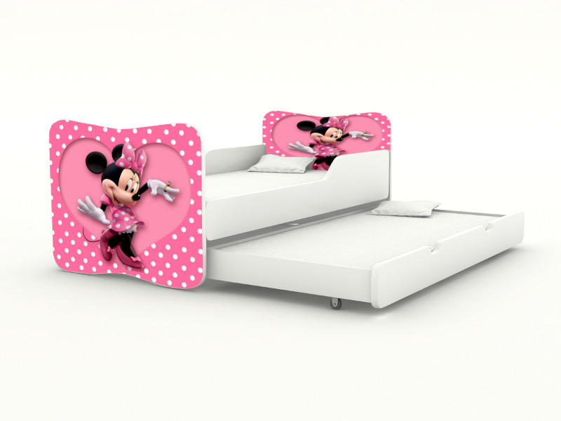 Becks posteľ s výsuvným lôžkom Minnie
